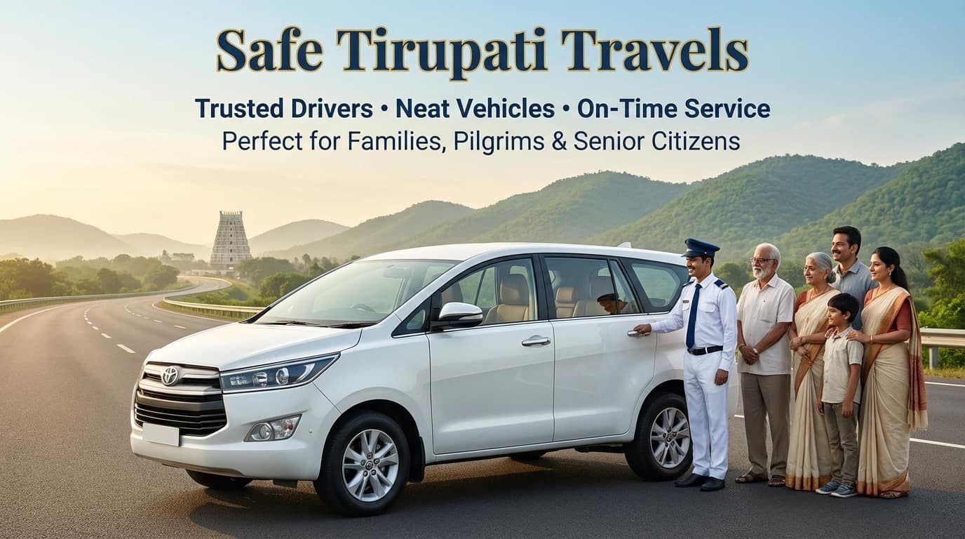 Safe Tirupati Travels | Cab in Tirupati, Tirupati cabs, Tirupati taxi service