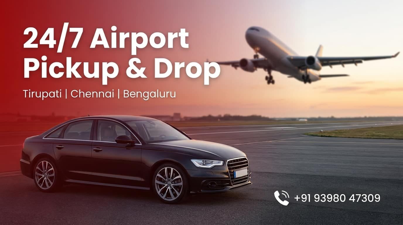 Airport Transfer Service | Cab in Tirupati, Tirupati cabs, Tirupati taxi service