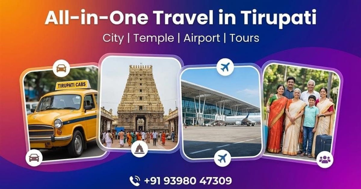 Tirupati Local Temples | Cab in Tirupati, Tirupati cabs, Tirupati taxi service